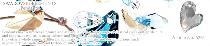 スワロフスキー　ペンダント　#6261 Devoted 2U Heart