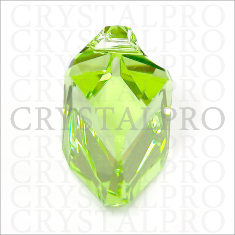 スワロフスキー #6650 Cubist Pendant ペリドット