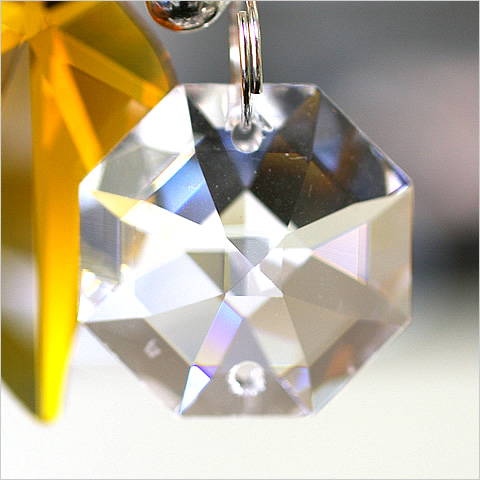 スワロフスキー #8116 Octagon オクタゴン(2つ穴) クリスタル